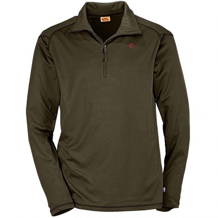 Tricou cu maneca lunga Fjällräven Pine Half Zip Tricou cu maneca lunga Fjällräven Pine Half Zip