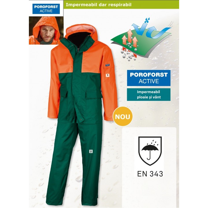Pantaloni de ploaie Poroforst Active
