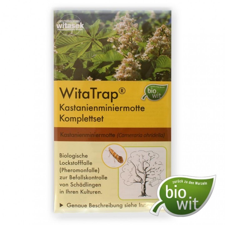 Capcana feromonala Wita Trap molia miniera a castanului - set complet Capcana feromonala Wita Trap molia miniera a castanului - set complet
