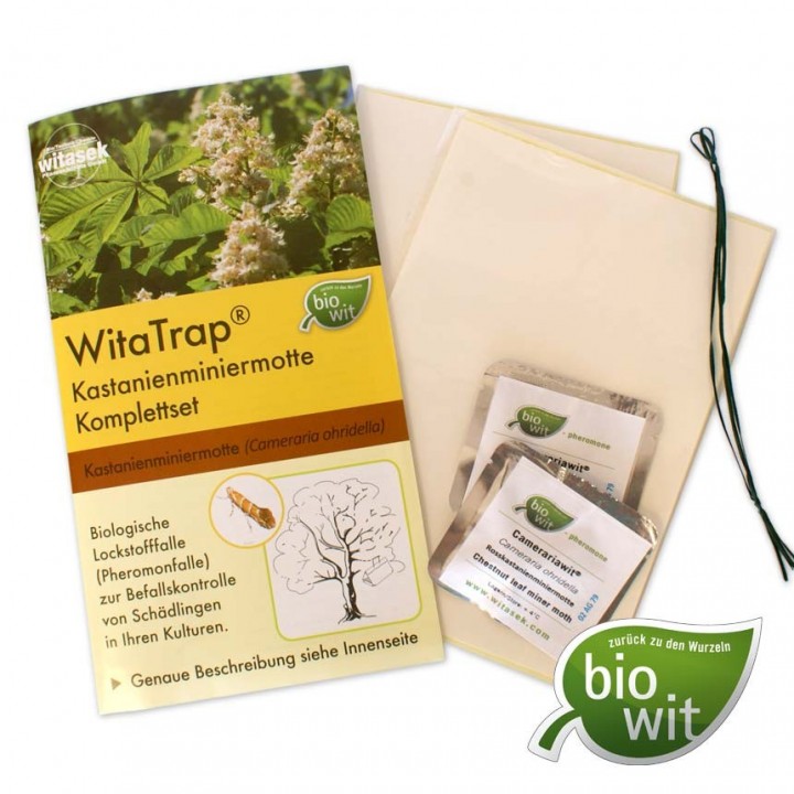 Capcana feromonala Wita Trap molia miniera a castanului - set complet Capcana feromonala Wita Trap molia miniera a castanului - set complet