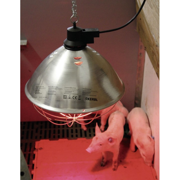 Reflector cu infrarosu Kerbl - 8 fante de aerisire Reflector cu infrarosu Kerbl - 8 fante de aerisire