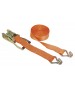 Chinga fixare Kerbl cu clichet 15 m × 50 mm - portocaliu