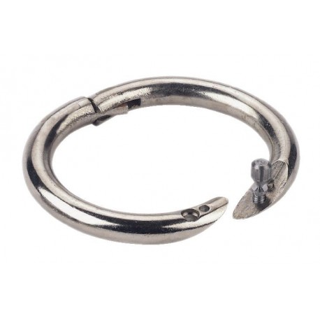 Inel nazal nichelat Kerbl (54 mm) - pentru tauri