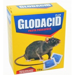 Raticid pasta Glodacid Plus - 150 gr.