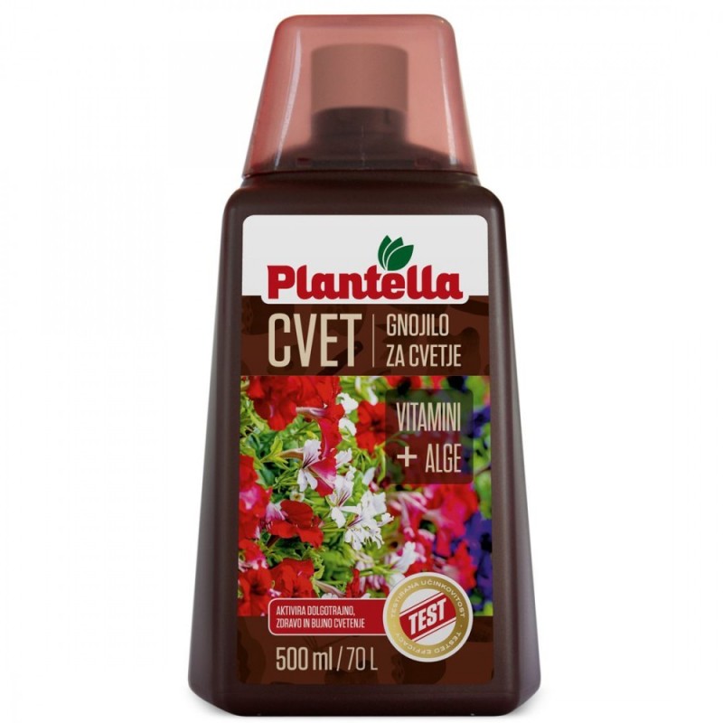 Ingrasamant lichid pentru plante cu flori Plantella - 500 ml.