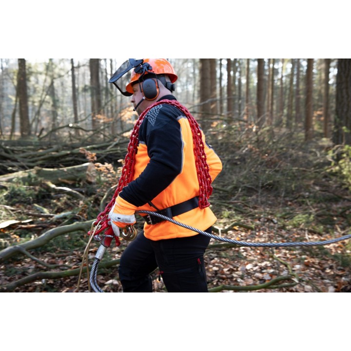 Lant tractare Nordforest cu carlig si ghidaj 8 mm - 3 m Lant tractare Nordforest cu carlig si ghidaj 8 mm - 3 m