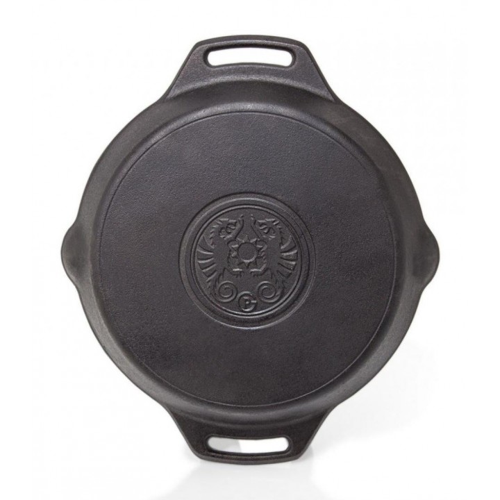 Tigaie fonta Petromax FP25H cu doua manere - 25 cm