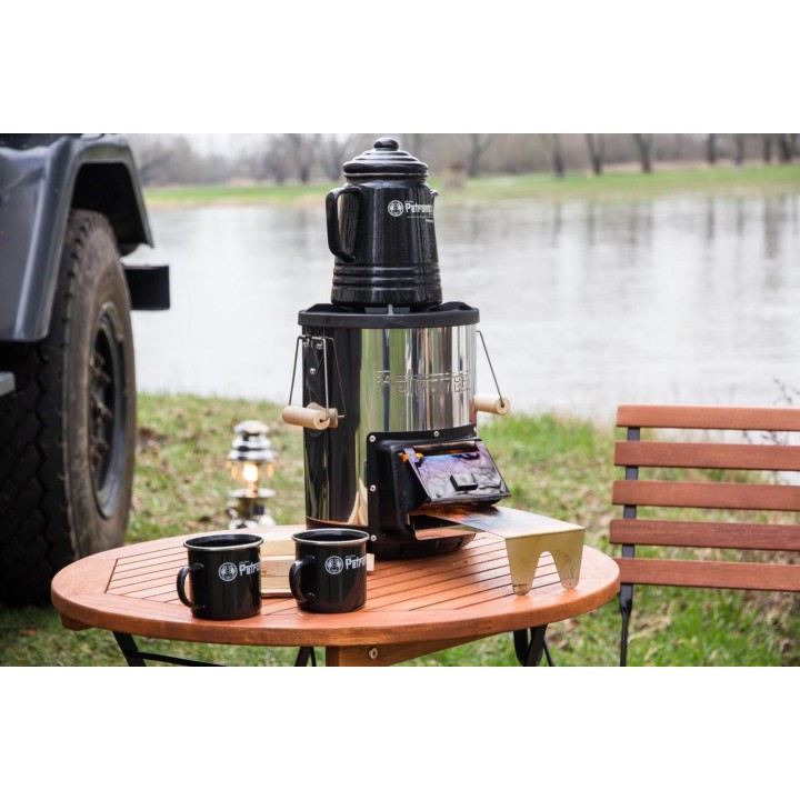 Infuzor ceai, cafea Perkomax negru - 1,3 litri