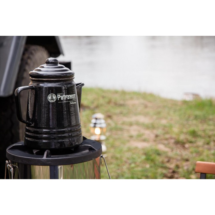 Infuzor ceai, cafea Perkomax negru - 1,3 litri