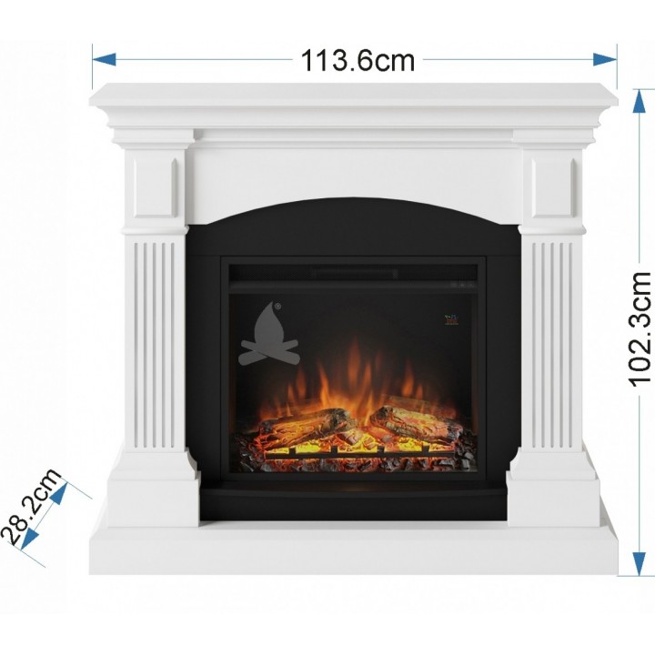 Semineu electric MAGNA PURE WHITE - Alb