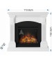 Semineu electric MAGNA PURE WHITE - Alb