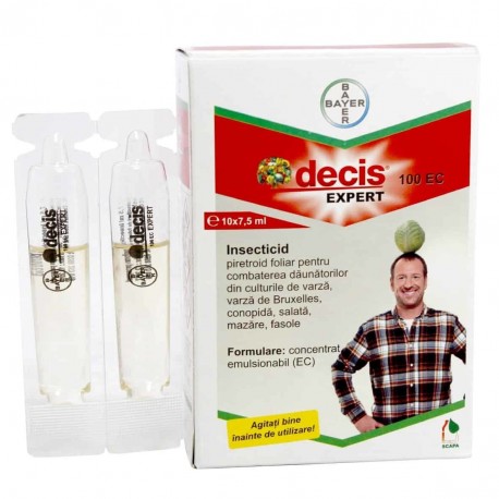 Insecticid Decis Expert 100 EC - 7.5 ml.
