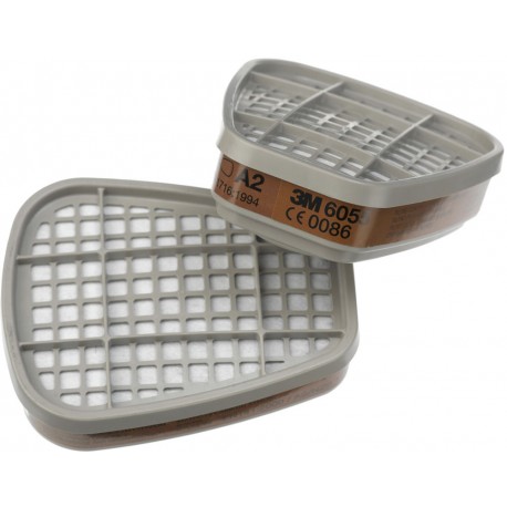 Set 2 filtre 6055 pentru semimasca protectie 3M 6000