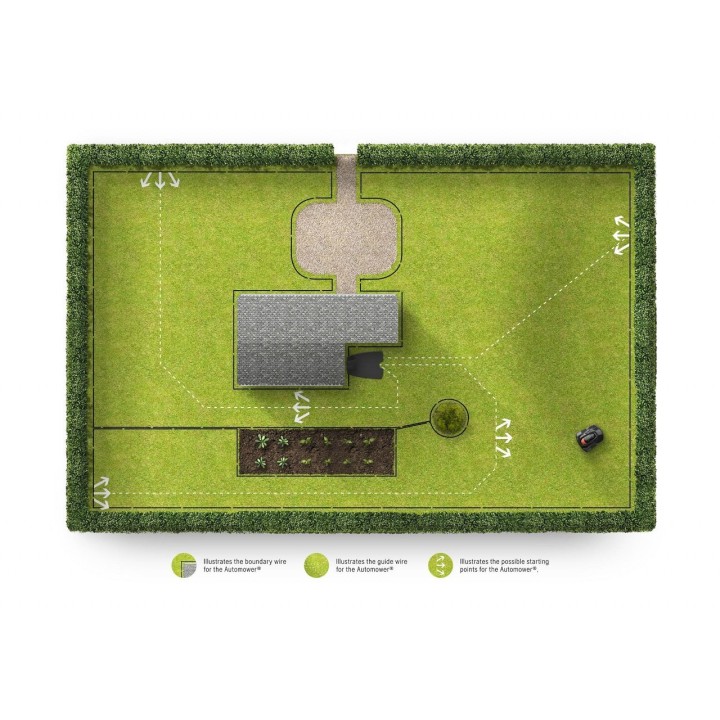 Robot tuns gazon Husqvarna Automower 450X