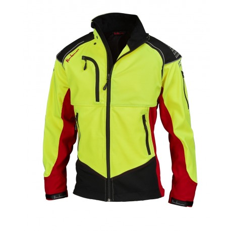 Geaca forestiera Timbermen Allround galben-rosu