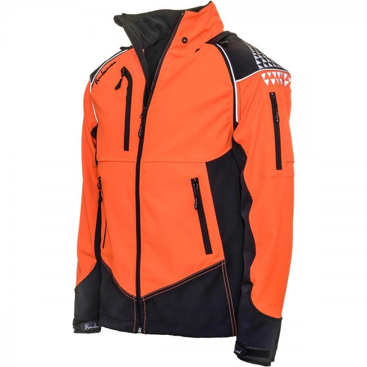 Geaca forestiera Timbermen Allround negru - portocaliu