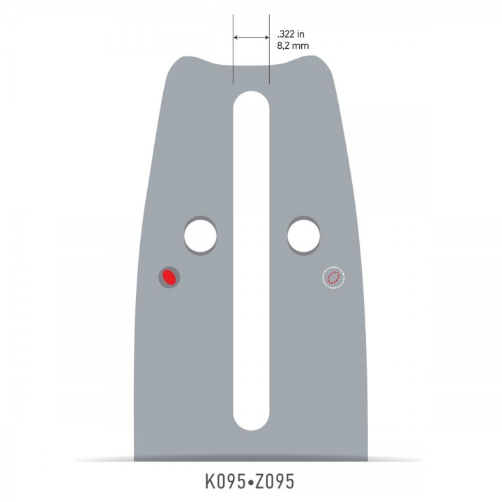 Sina Oregon O188PXBK095 - 45 cm (18'') 325'' 1,5 mm AdvanceCut Sina Oregon O188PXBK095 - 45 cm (18'') 325'' 1,5 mm AdvanceCut
