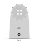 Sina Oregon O150TXLBK095 - 38 cm (15'') 325'' 1,3 mm SpeedCut