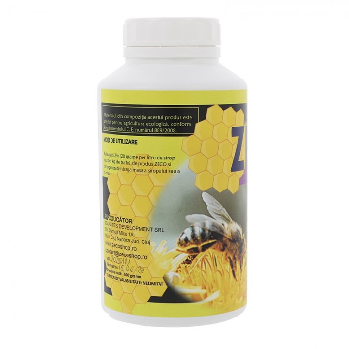ZECO - Aditiv in hrana albinelor - 500 g ZECO - Aditiv in hrana albinelor - 500 g