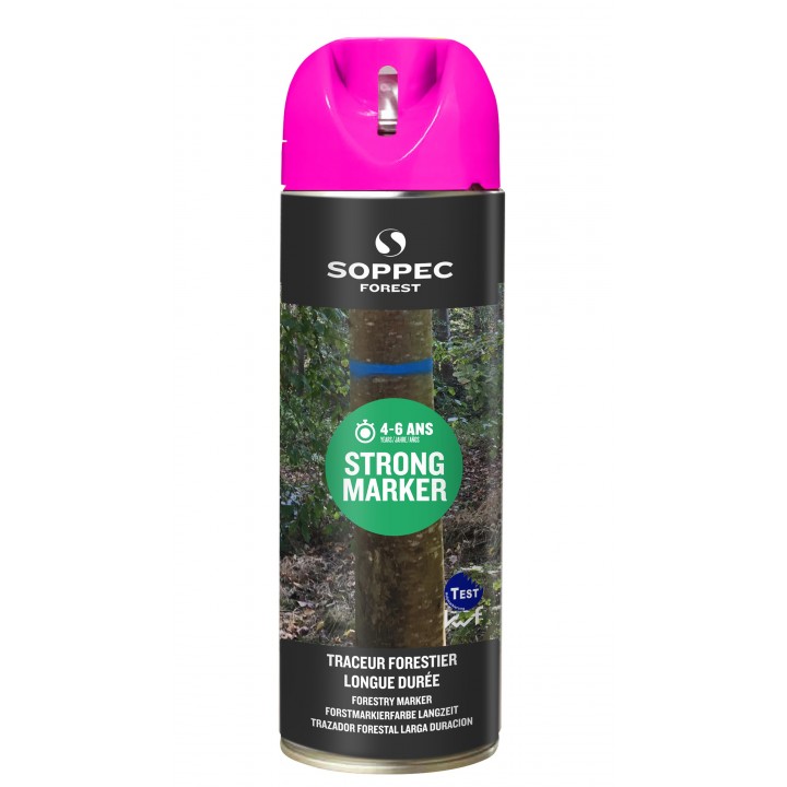 Spray forestier Soppec Strong Marker Roz Spray forestier Soppec Strong Marker Roz