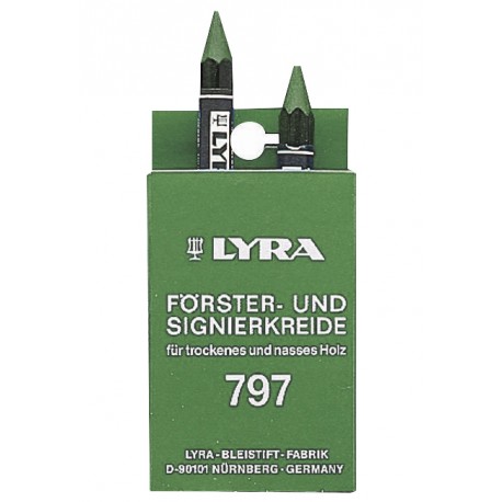 Creta forestiera Lyra Profi 797 Verde - Cutie 12 buc