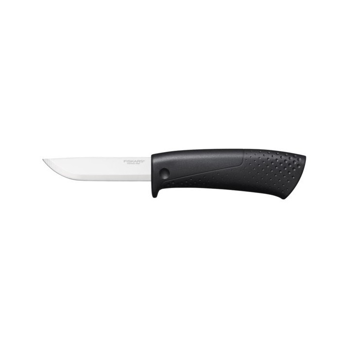 Cutitul constructorului cu ascutitor FISKARS - Negru Cutitul constructorului cu ascutitor FISKARS - Negru