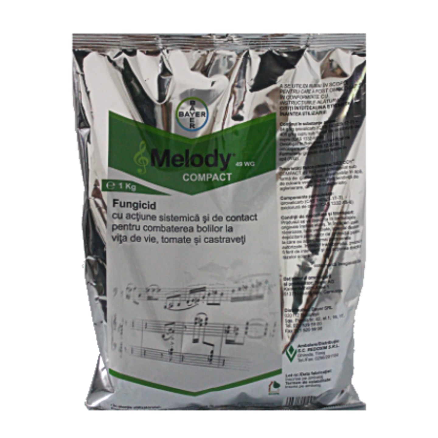 Fungicid MELODY COMPACT 49 WG, Bayer, Sistemic, 1 kg