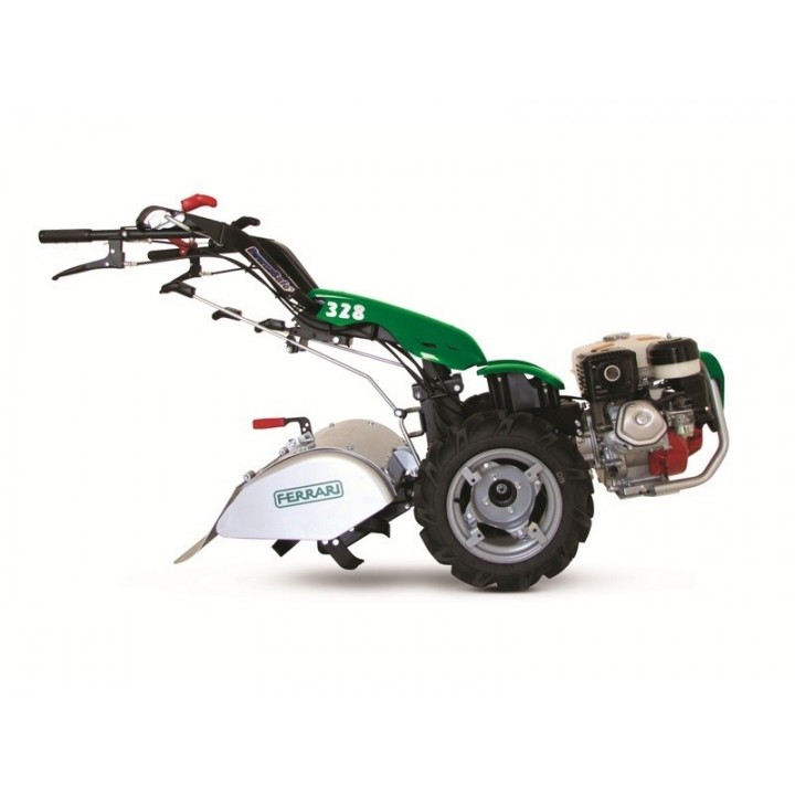 Motocultivator Ferrari 328 Power Safe - Sasiu + Motor GX200V, 5.5 CP + Roti 4.0-8 + Freza 52 cm Motocultivator Ferrari 328 Power Safe - Sasiu + Motor GX200V, 5.5 CP + Roti 4.0-8 + Freza 52 cm