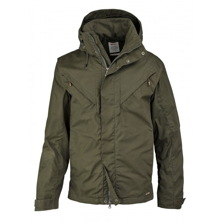 Jacheta vanatoare Fjällräven Drev - Verde inchis Jacheta vanatoare Fjällräven Drev - Verde inchis
