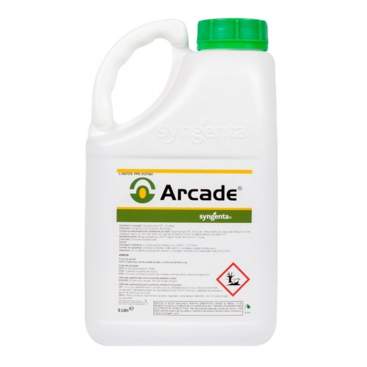 Erbicid ARCADE - 5 Litri, Syngenta, Preemergent, Postemergent