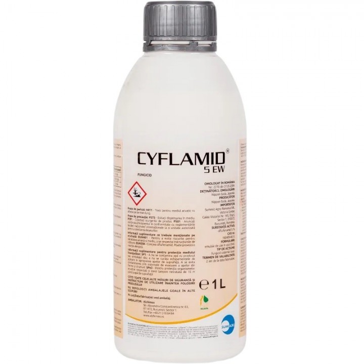 Fungicid Cyflamid 5 EW - 1 l. Fungicid Cyflamid 5 EW - 1 l.
