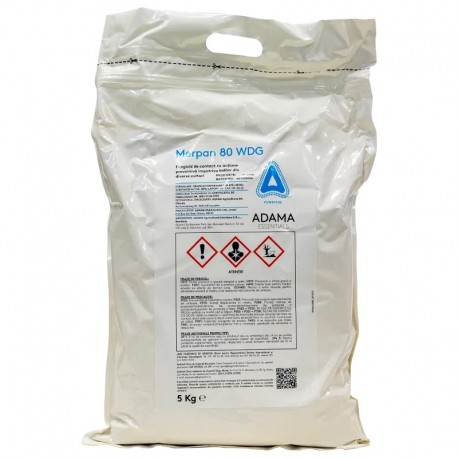 Fungicid MERPAN 80 WDG - 5 kg,  Adama, Contact