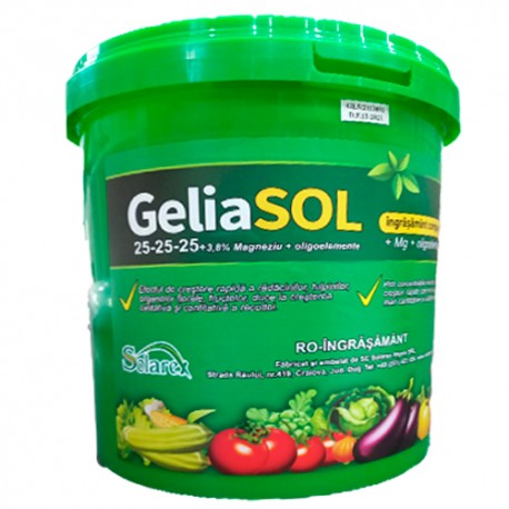 Fertilizant GELIASOL TC 25-25-25+MgO+ME - 12 kg