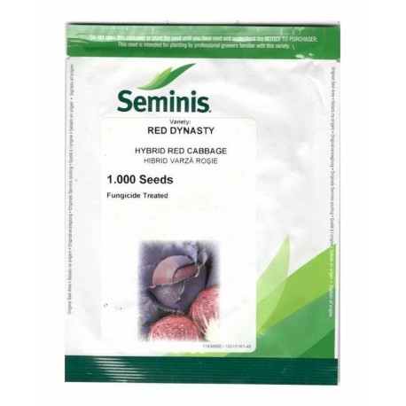 Seminte Varza RED DYNASTY F1 Seminis - 1.000 seminte