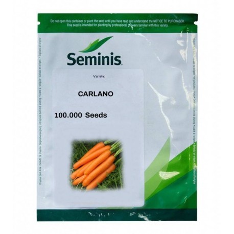 Seminte Morcov CARLANO F1 Seminis - 100.000 seminte