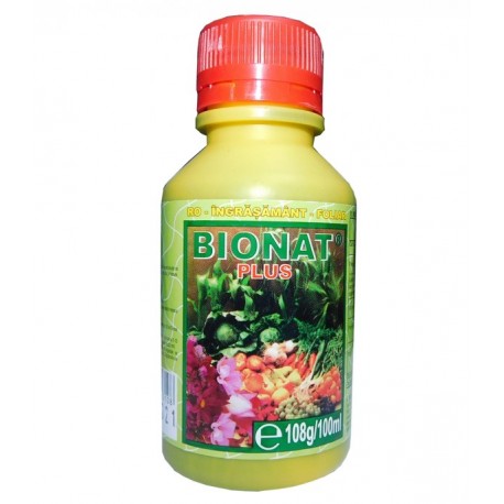 Ingrasamant foliar BIONAT PLUS - 100 ml