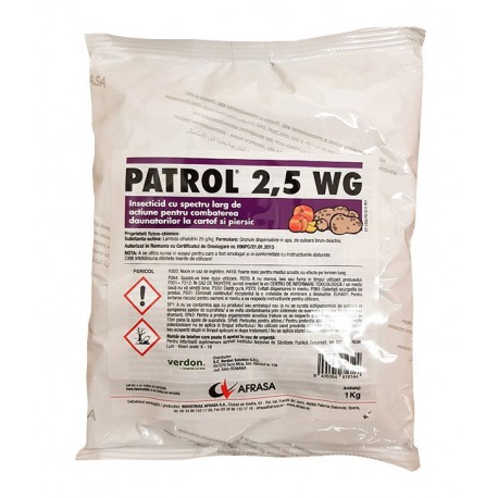 Insecticid Patrol 2.5 WG - 1 kg.