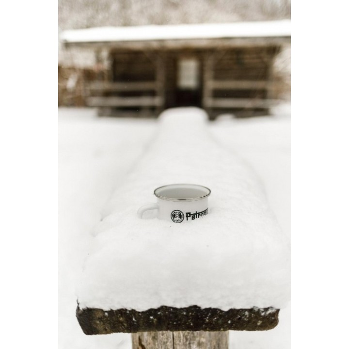 Cana emailata Petromax alba - 370 ml