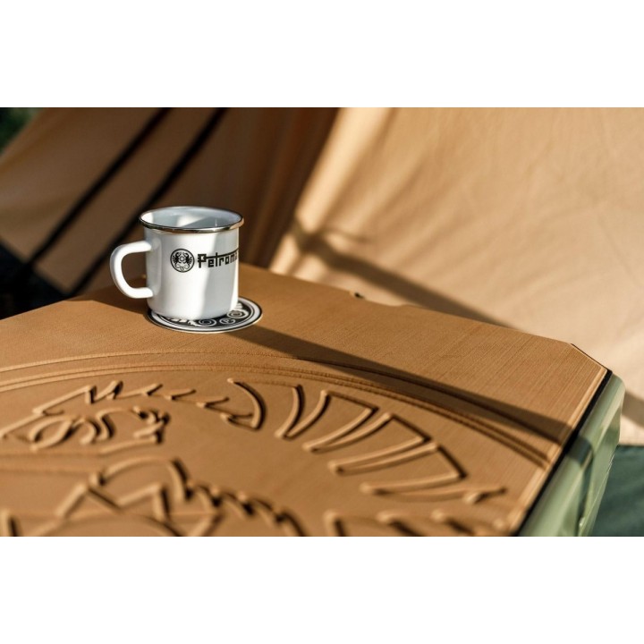 Cana emailata Petromax alba - 370 ml