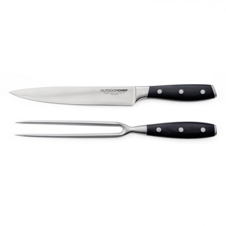 Set cutit si furca Outdoorchef Set cutit si furca Outdoorchef