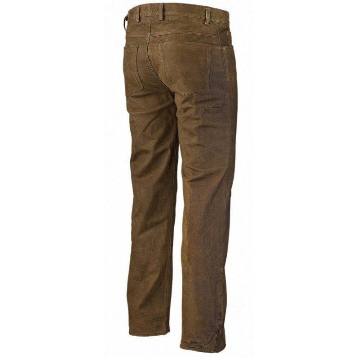 Pantaloni barbati din piele Trapper Hubertus