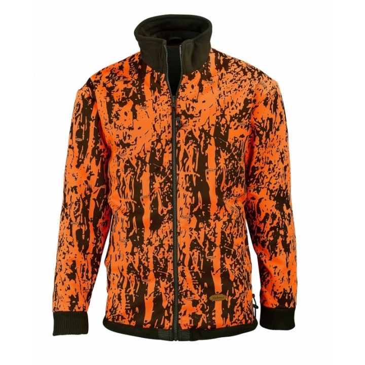 Jacheta fleece barbati reversibila Hubertus Drückjagd