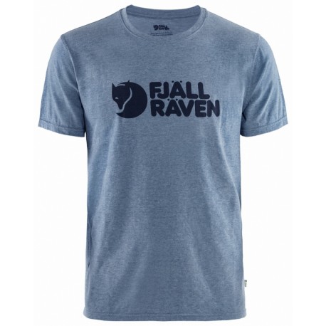 Tricou barbati Fjällräven Albastru Logo