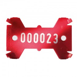 Placute de marcare Signumat Typ 01 RW-WE - 1000 buc