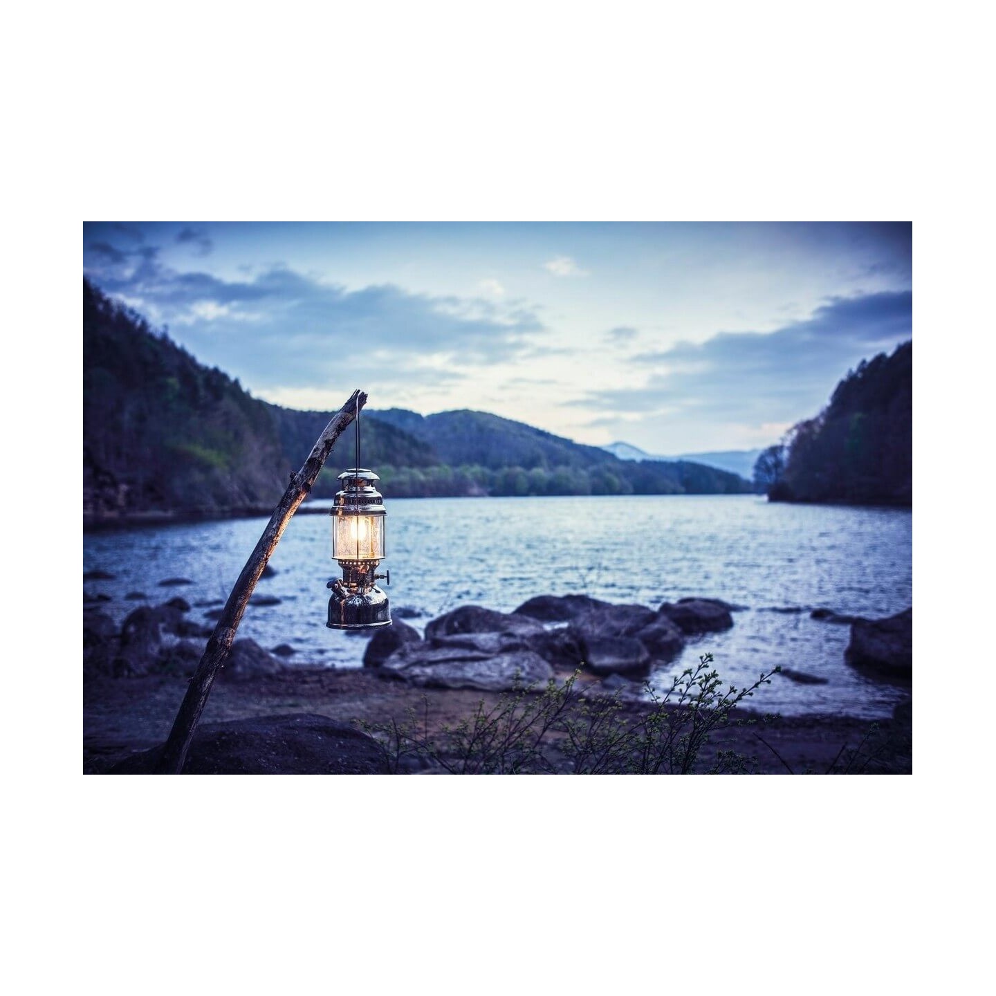 Lampa ulei parafina Petromax HK500 cromata