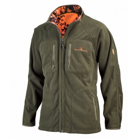 Jacheta fleece barbati reversibila Hubertus Pirsch