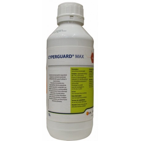 Insecticid CYPERGUARD MAX - 5 Litri, UPL, Contact
