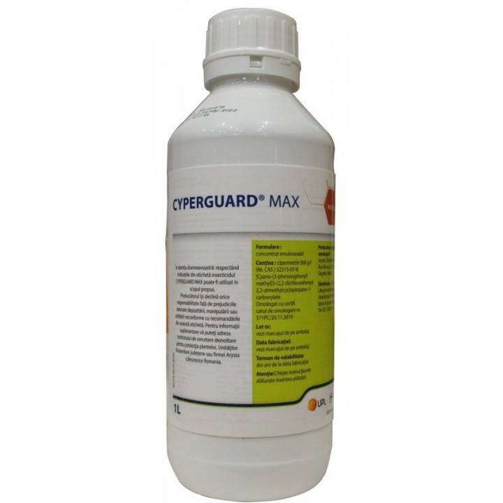 Insecticid CYPERGUARD MAX - 5 Litri, UPL, Contact
