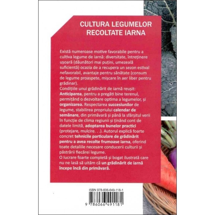 Cultura legumelor recoltate iarna, Blaise Leclerc, Jean-Jacques Raynal Cultura legumelor recoltate iarna, Blaise Leclerc, Jean-Jacques Raynal