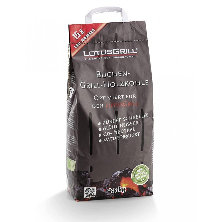 Carbuni gratar LOTUS GRILL - Sac 2,5 kg